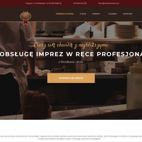 Wrocław - profesjonalny catering krępice