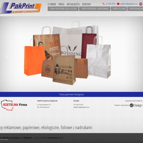 Toruń - torby papierowe reklamowe