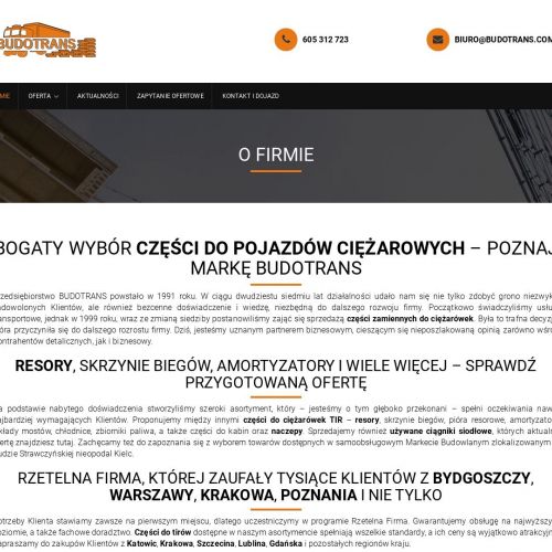 Używane ciągniki siodłowe w Krakowie