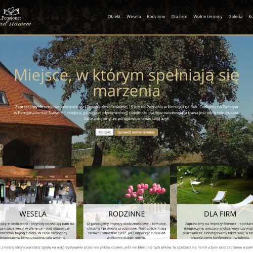 Ślub na jeziorem - Nowy Tomyśl