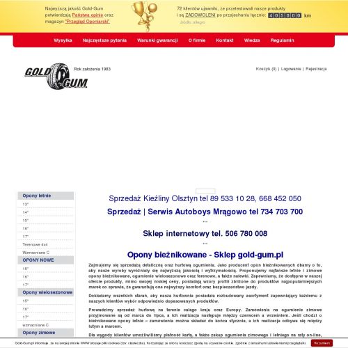 Opony zimowe 13 - Olsztyn