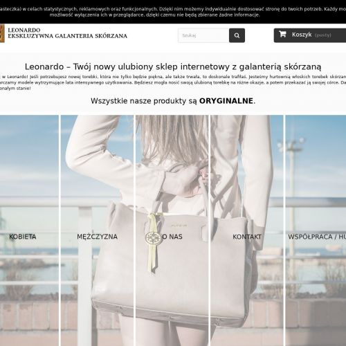 Torby z włoskiej skóry w Szczecinie