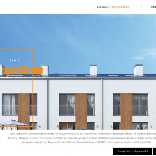 Nowe domy w Legionowie