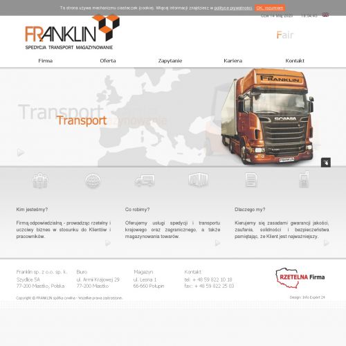 Transport towarów polska francja w Zielonej Górze