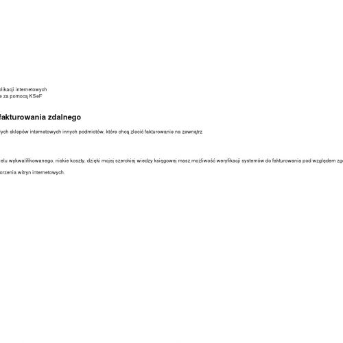 Tarnów - biuro rachunkowe w tarnowie