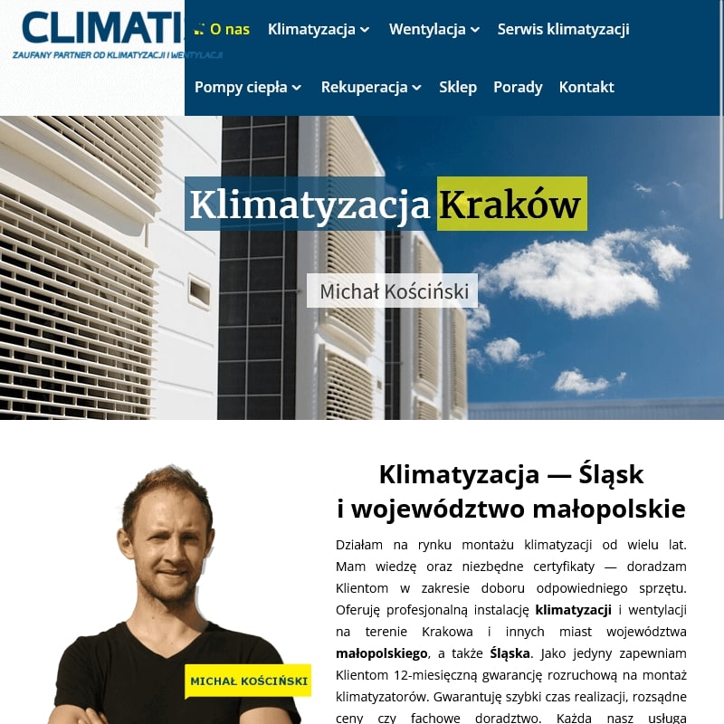 Firma montująca klimatyzacje w Tarnowie