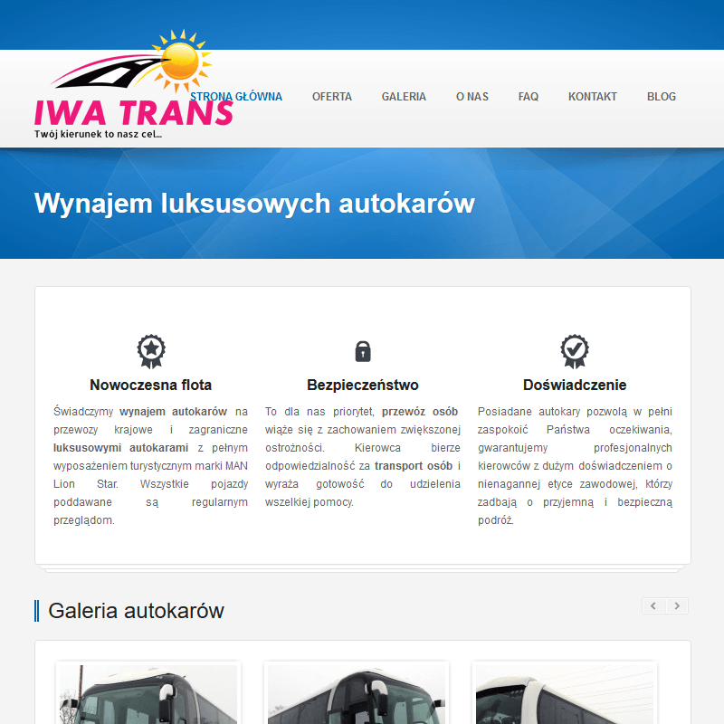 Wynajem autokarów łódź w Łodzi