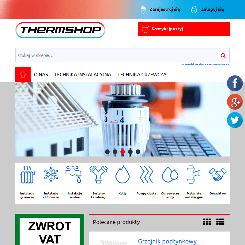 Grzejniki kanałowe z kratką