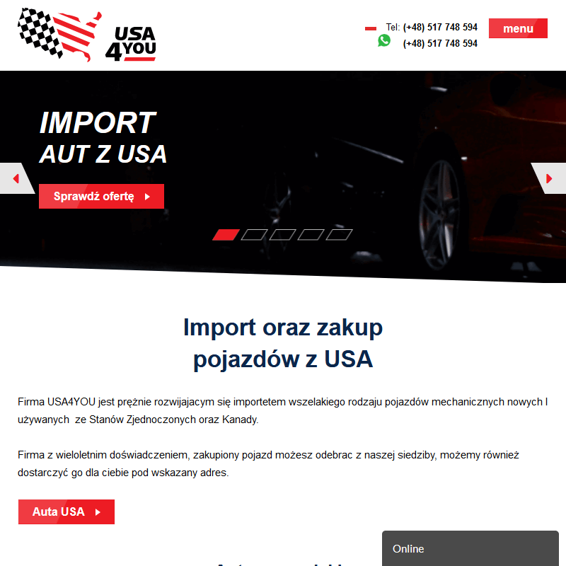 Kielce - import auta z usa