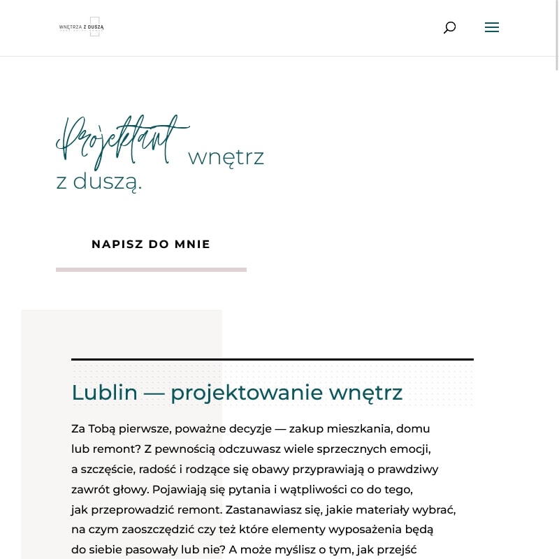 Projektant wnętrz w Lublinie