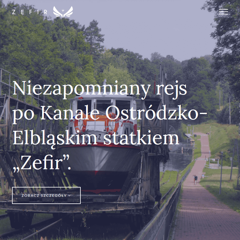 Rejsy kanałem elbląskim - Ostróda